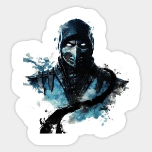 sub zero Sticker